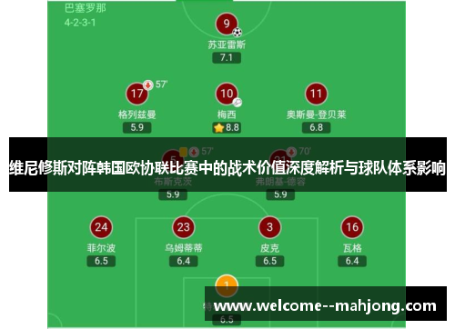 维尼修斯对阵韩国欧协联比赛中的战术价值深度解析与球队体系影响